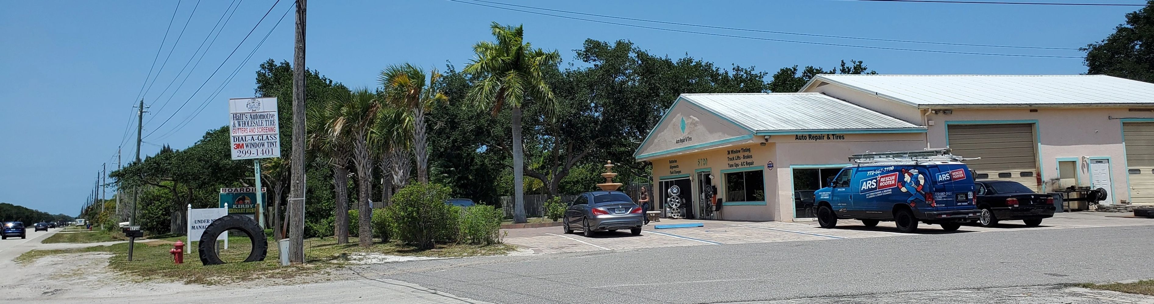 Automotive Repair Hall's Wholesale Tire & Automotive Repair